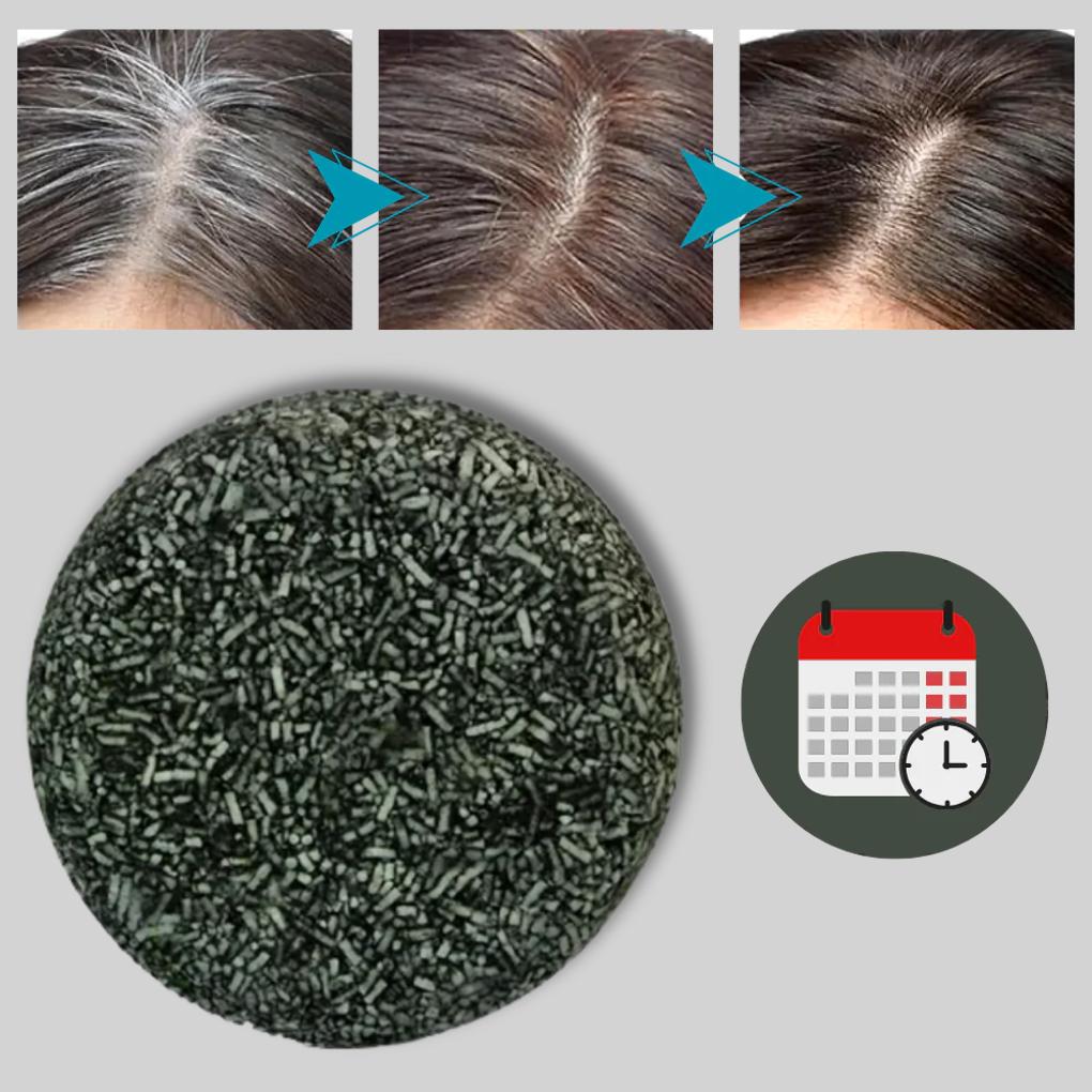 Natürlicher fester Shampoo-Riegel, 69 g – Aufhellung für weißes Haar