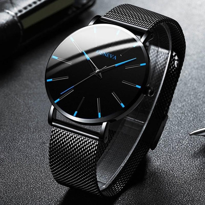 Innovative, nachhaltige, minimalistische Uhr für Herren