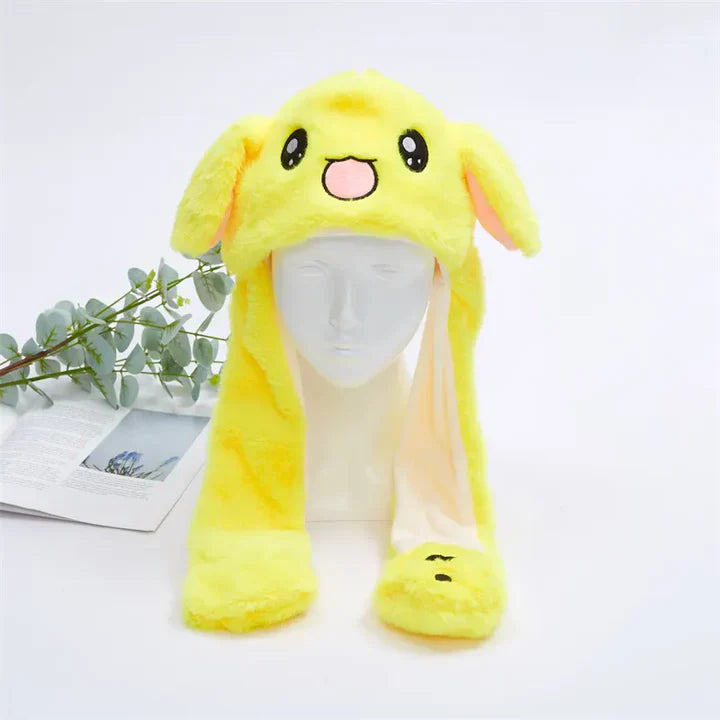 Bounce Bunny – Süße Mütze mit beweglichen Ohren für Spaß und Wärme