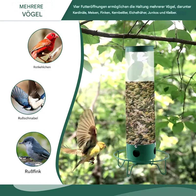 Eichhörnchensicheres Vogelfutterhaus