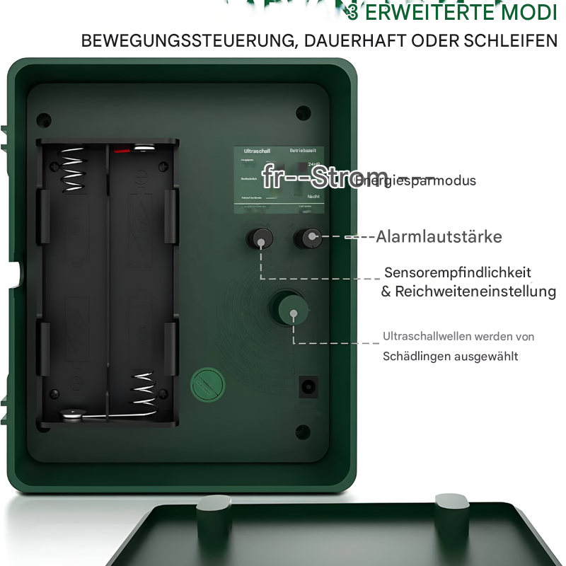 Ultraschall-Spechtabwehr zur effektiven Vogelabwehr