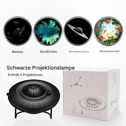 Galaxienprojektor mit Planetariumseffekten