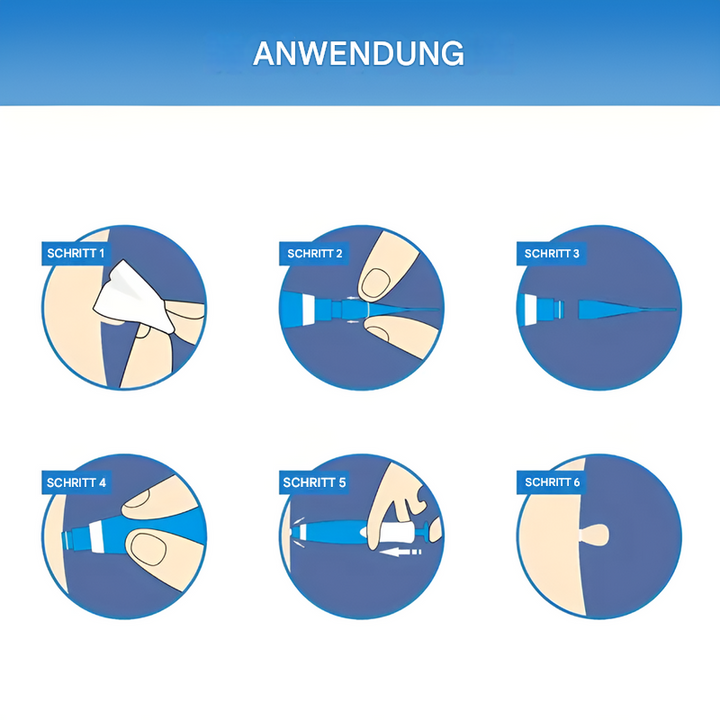 Kit zur Entfernung von Hautflecken