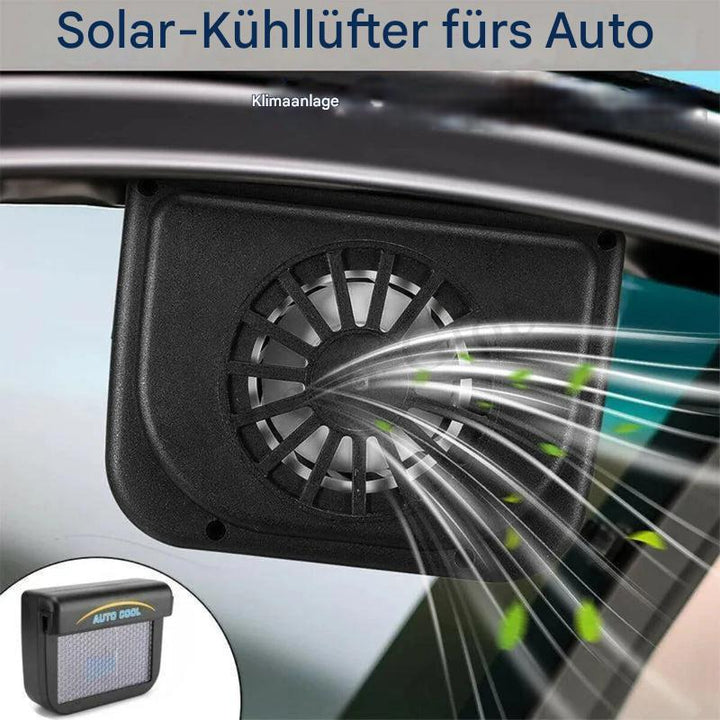 Solarbetriebener Auto-Lüfter für Fenster