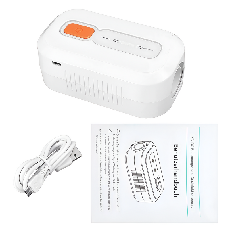 Tragbarer CPAP-Reiniger und Desinfektionsmittel