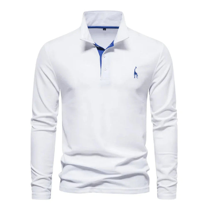 Polo mit langen Ärmeln für Herren