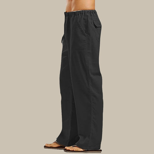 Stylische Sommer-Leinen-Herrenhose