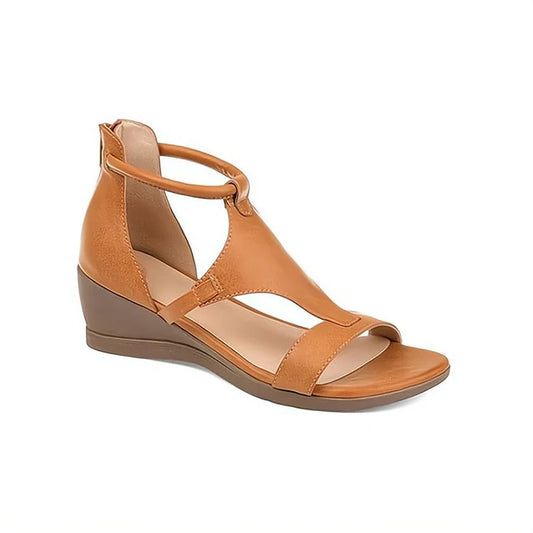 Stilvolle römische Wedge-Sandalen für Damen